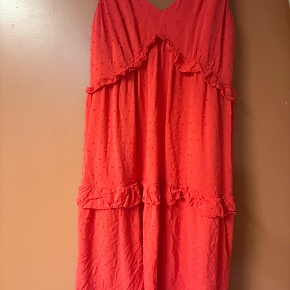 Express Vibrant Red Dress - Picture 3 of 9